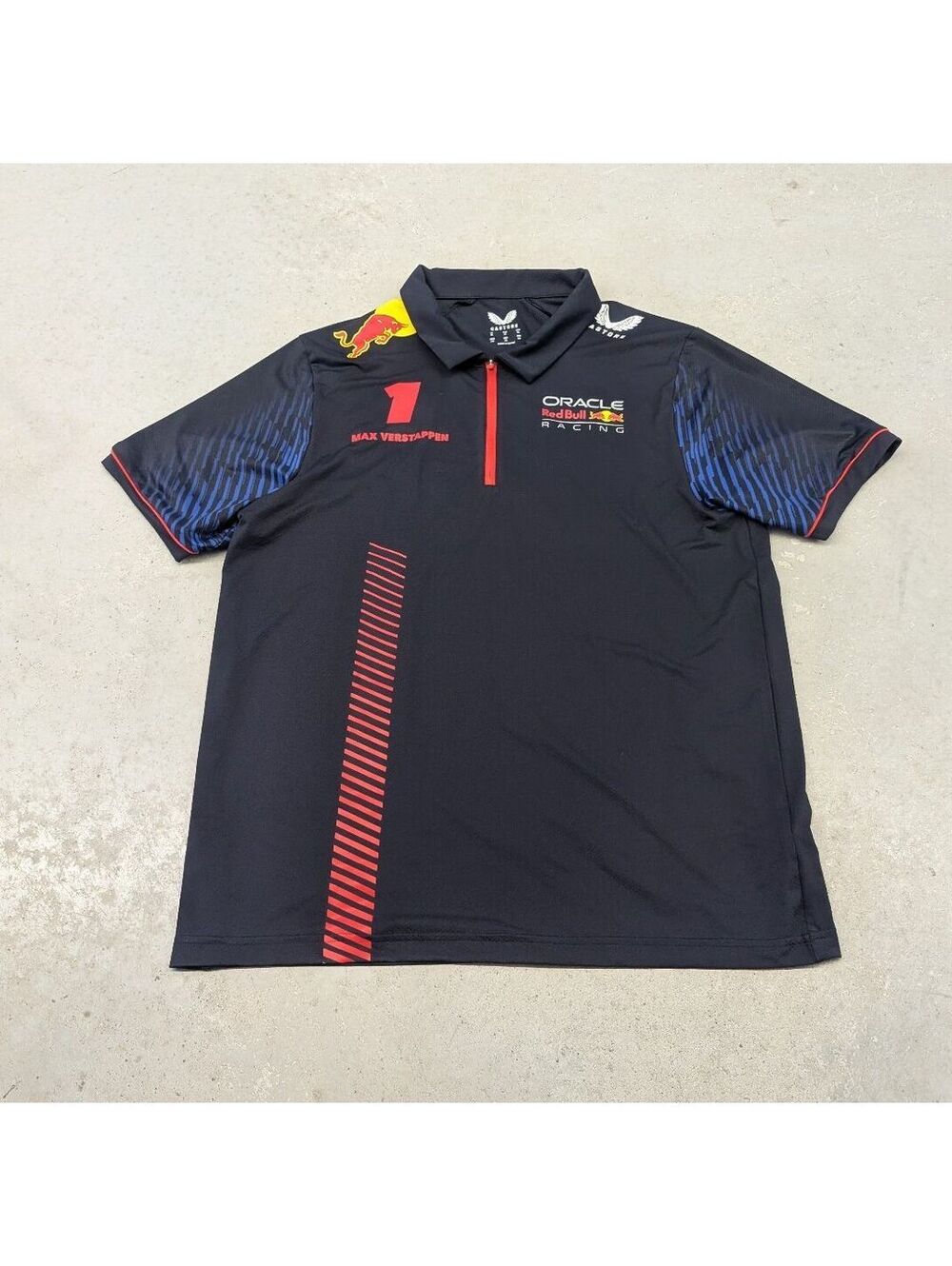 Red Bull Racing Castore Max Verstappen F1 Jersey Shirt